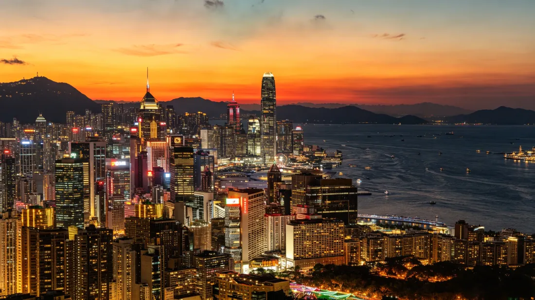 3k香港维多利亚港壁纸|黄昏城市背景图片 - 临海天际线风光「哲风壁纸」 3k香港维多利亚港壁纸|黄昏城市背景图片 - 临海天际线风光「哲风壁纸」