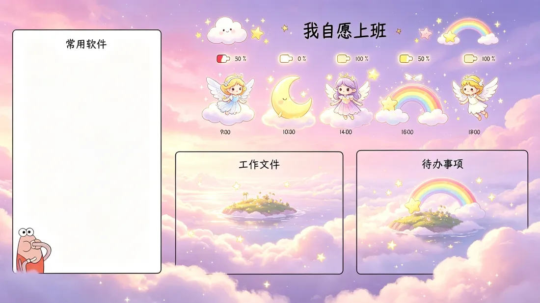 3k自愿上班壁纸|可爱卡通背景图片 - 打工人分区桌面「哲风壁纸」 3k自愿上班壁纸|可爱卡通背景图片 - 打工人分区桌面「哲风壁纸」