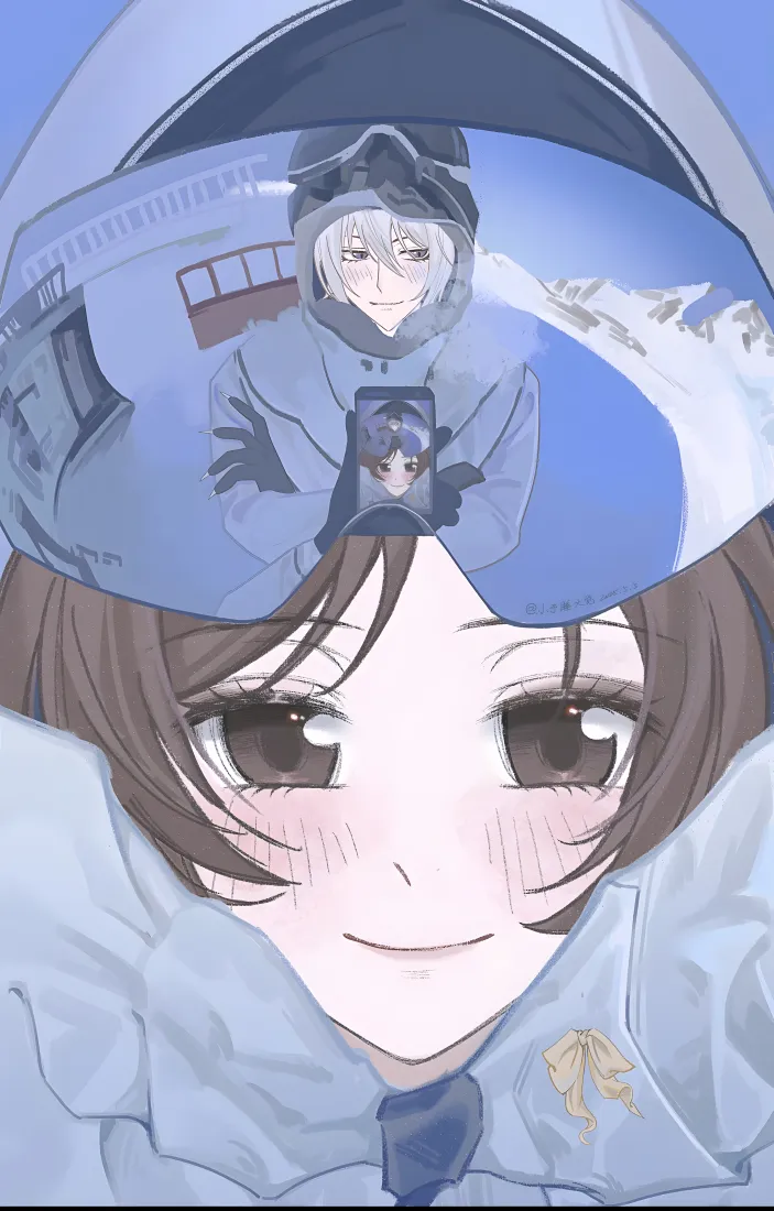 元气少女缘结神手机壁纸|冬日滑雪背景图片 - 巴卫奈奈生同框「哲风壁纸」 元气少女缘结神手机壁纸|冬日滑雪背景图片 - 巴卫奈奈生同框「哲风壁纸」