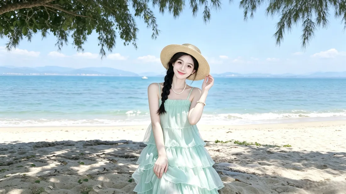 3k沙滩草帽美女壁纸|夏日海边背景图片 - 清新治愈「哲风壁纸」 3k沙滩草帽美女壁纸|夏日海边背景图片 - 清新治愈「哲风壁纸」