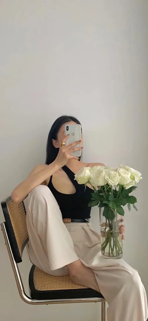 气质女生手机壁纸|白玫瑰简约背景图片 - 文艺氛围感「哲风壁纸」 气质女生手机壁纸|白玫瑰简约背景图片 - 文艺氛围感「哲风壁纸」