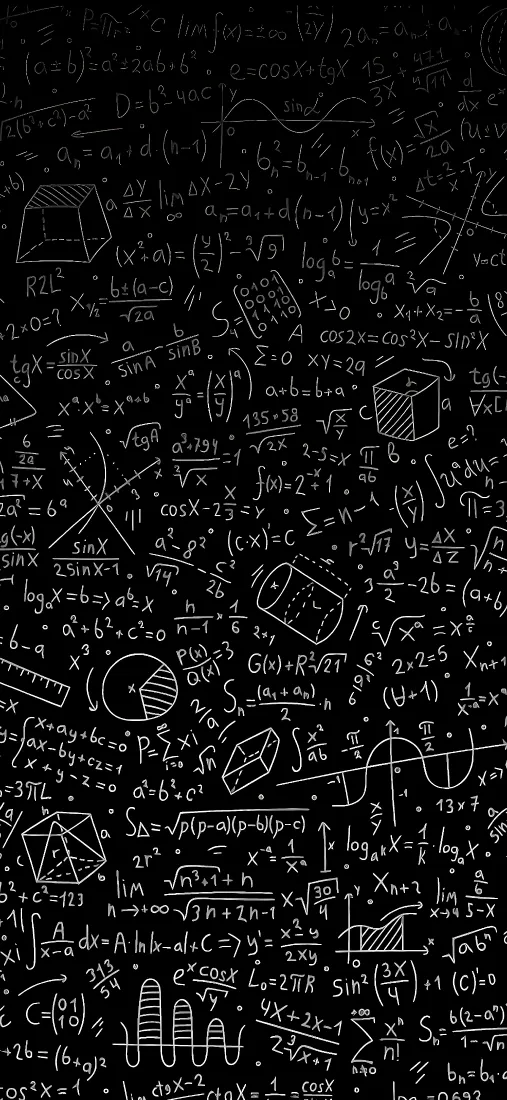 数学公式手机壁纸|黑板演算背景图片 - 理科学习「哲风壁纸」 数学公式手机壁纸|黑板演算背景图片 - 理科学习「哲风壁纸」