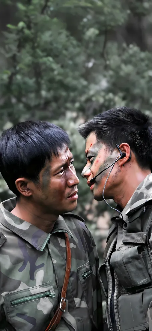 士兵突击手机壁纸｜袁朗高城户外背景图片 - 经典军旅剧照「哲风壁纸」