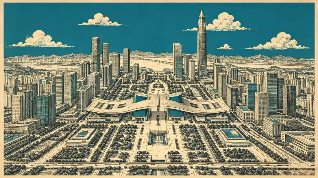 3k深圳城市壁纸|现代都市建筑插画背景图片 - 城市风光「哲风壁纸」 3k深圳城市壁纸|现代都市建筑插画背景图片 - 城市风光「哲风壁纸」