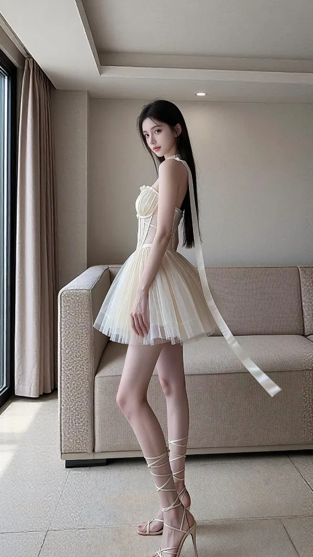 气质美女手机壁纸|白色短裙客厅背景图片 - 时尚穿搭「哲风壁纸」 气质美女手机壁纸|白色短裙客厅背景图片 - 时尚穿搭「哲风壁纸」