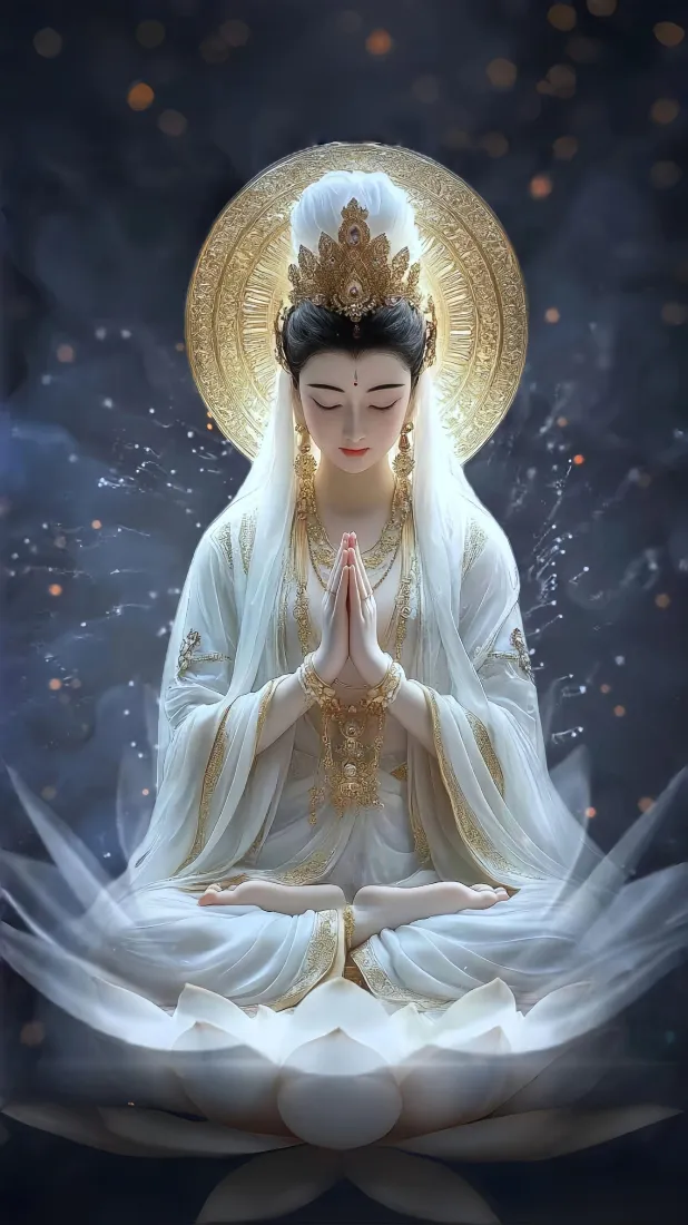 观音菩萨手机壁纸|国风仙气背景图片 - 禅意祈福打坐「哲风壁纸」 观音菩萨手机壁纸|国风仙气背景图片 - 禅意祈福打坐「哲风壁纸」