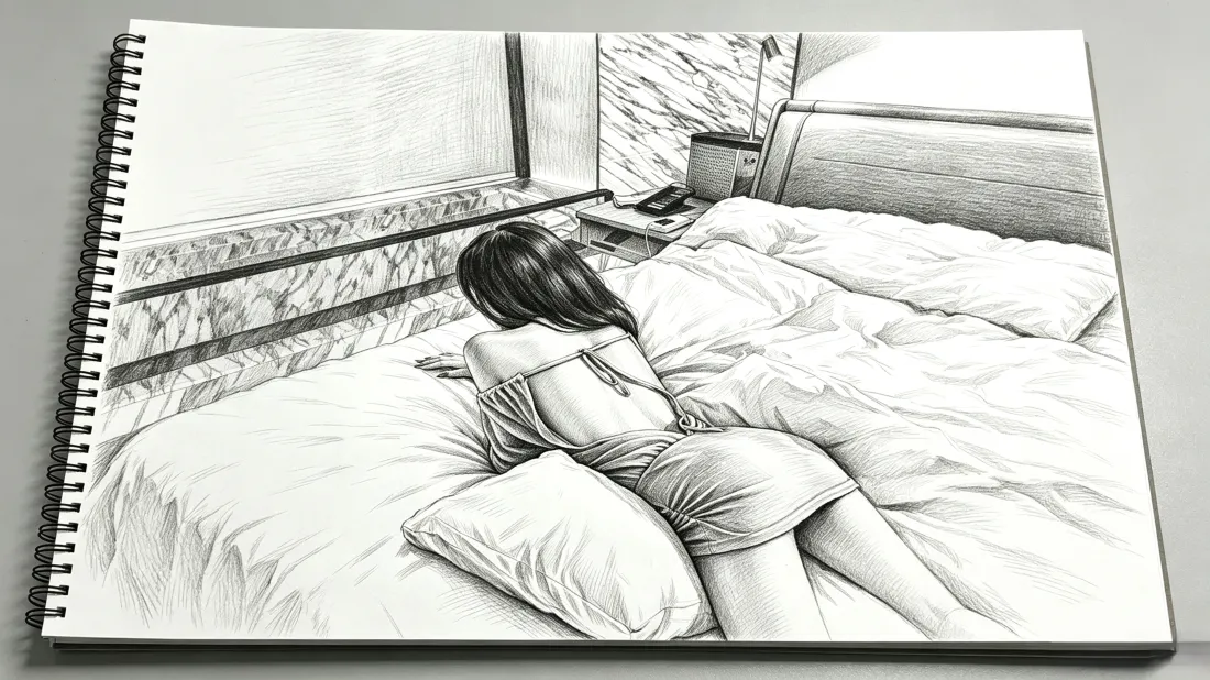 3k素描少女壁纸|卧室居家背景图片 - 写实手绘「哲风壁纸」 3k素描少女壁纸|卧室居家背景图片 - 写实手绘「哲风壁纸」