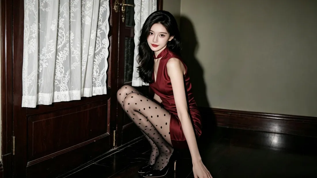 3k红旗袍美女壁纸|复古室内背景图片 - 气质性感写真「哲风壁纸」 3k红旗袍美女壁纸|复古室内背景图片 - 气质性感写真「哲风壁纸」