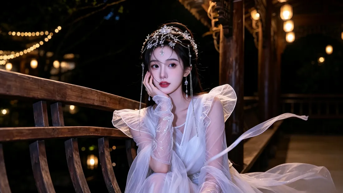 3k古风美女壁纸|夜景暖光背景图片 - 仙气古装少女写真「哲风壁纸」 3k古风美女壁纸|夜景暖光背景图片 - 仙气古装少女写真「哲风壁纸」