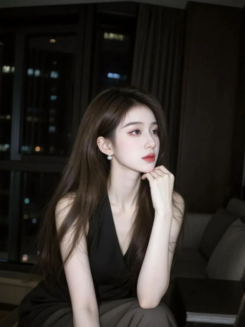 气质美女手机壁纸|夜晚室内背景图片 - 氛围感时尚写真「哲风壁纸」 气质美女手机壁纸|夜晚室内背景图片 - 氛围感时尚写真「哲风壁纸」