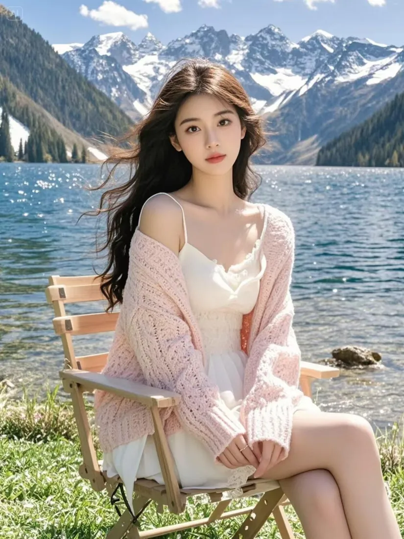 清纯长发美女手机壁纸|雪山湖泊背景图片 - 户外清新写真「哲风壁纸」 清纯长发美女手机壁纸|雪山湖泊背景图片 - 户外清新写真「哲风壁纸」