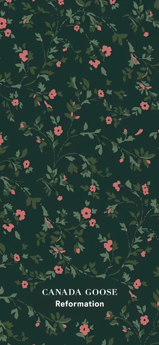 碎花手机壁纸|墨绿底粉花背景图片 - 复古卡通植物图案「哲风壁纸」 碎花手机壁纸|墨绿底粉花背景图片 - 复古卡通植物图案「哲风壁纸」