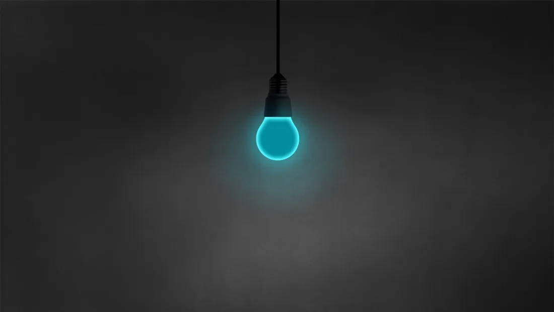 4k发光灯泡壁纸|简约背景图片 - 青蓝冷调创意设计「哲风壁纸」 4k发光灯泡壁纸|简约背景图片 - 青蓝冷调创意设计「哲风壁纸」