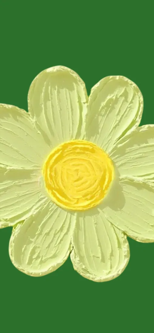小雏菊手机壁纸|绿色背景图片 - 手绘花朵插画「哲风壁纸」 小雏菊手机壁纸|绿色背景图片 - 手绘花朵插画「哲风壁纸」