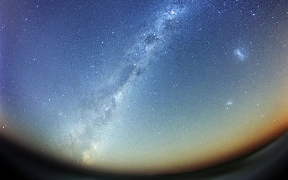 2k银河星空壁纸｜夜空背景图片 - 星云「哲风壁纸」