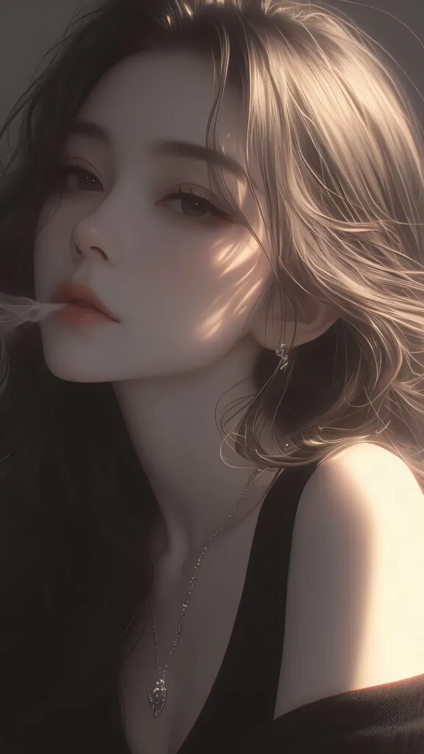 御姐美女手机壁纸|光影氛围感背景图片 - 卷发吊带「哲风壁纸」 御姐美女手机壁纸|光影氛围感背景图片 - 卷发吊带「哲风壁纸」
