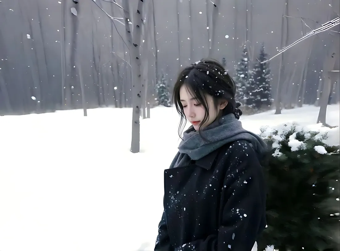 2k雪地美女壁纸|冬日雪景背景图片 - 氛围感女生冬日户外写真「哲风壁纸」 2k雪地美女壁纸|冬日雪景背景图片 - 氛围感女生冬日户外写真「哲风壁纸」