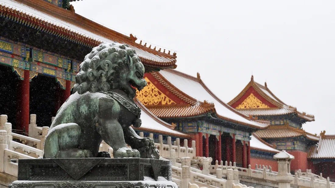 2k故宫铜狮壁纸|雪景古建筑背景图片 - 中式古典宫殿风光「哲风壁纸」 2k故宫铜狮壁纸|雪景古建筑背景图片 - 中式古典宫殿风光「哲风壁纸」