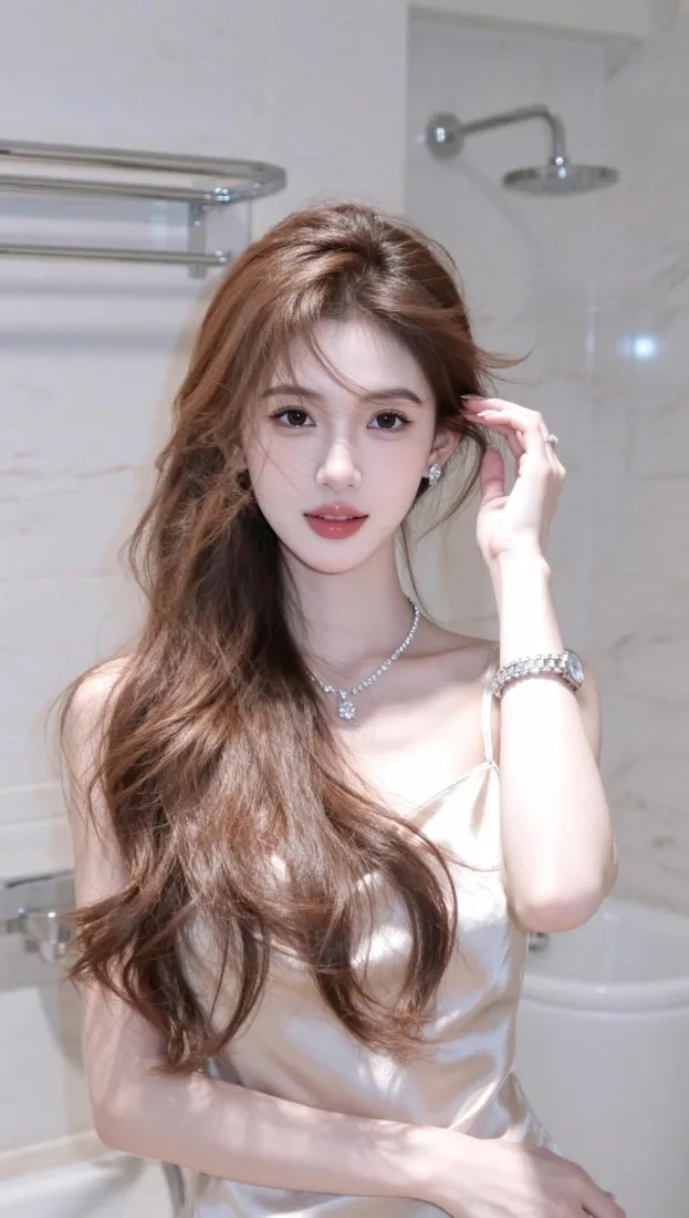 气质美女手机壁纸|浴室自拍背景图片 - 长卷发氛围感穿搭「哲风壁纸」 气质美女手机壁纸|浴室自拍背景图片 - 长卷发氛围感穿搭「哲风壁纸」
