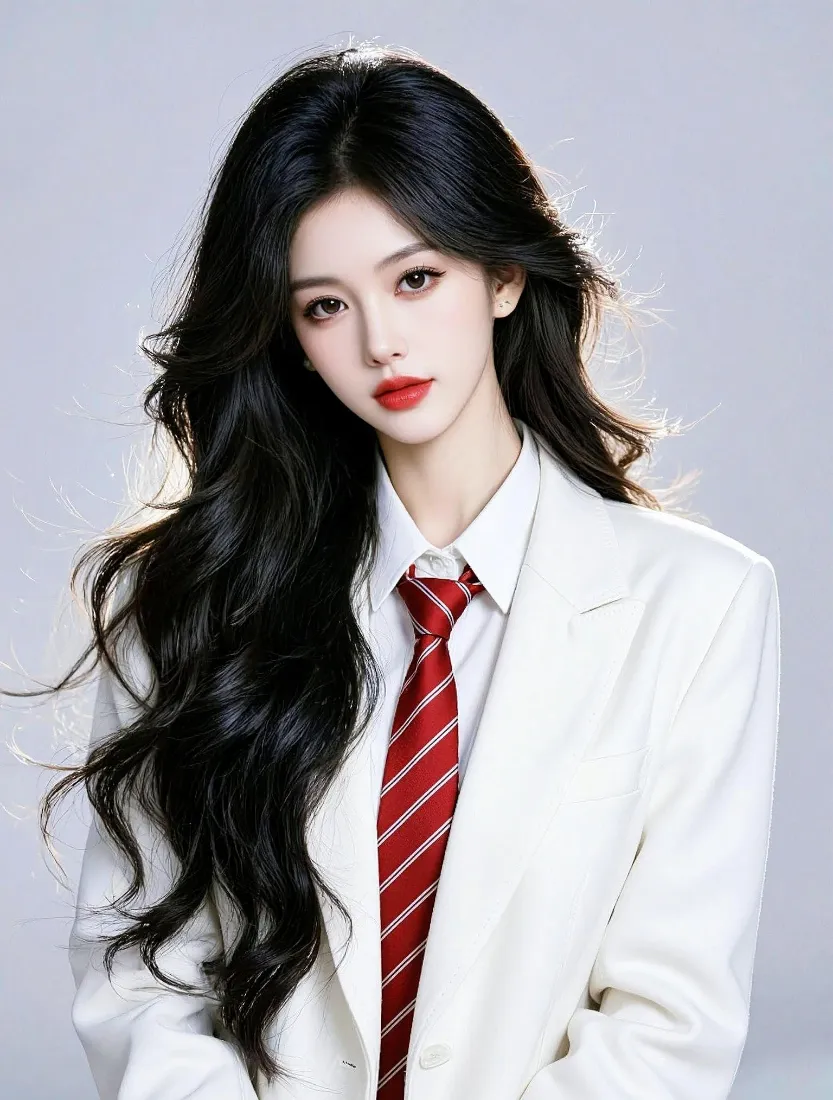 西装美女手机壁纸|学院风背景图片 - 黑发红唇御姐形象「哲风壁纸」 西装美女手机壁纸|学院风背景图片 - 黑发红唇御姐形象「哲风壁纸」