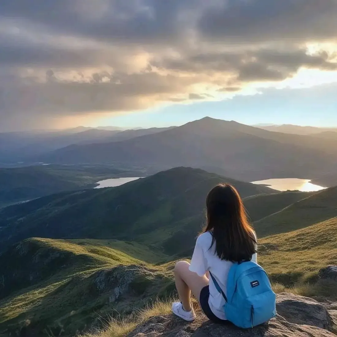 登山女生手机壁纸|山顶日落背景图片 - 户外山景「哲风壁纸」 登山女生手机壁纸|山顶日落背景图片 - 户外山景「哲风壁纸」