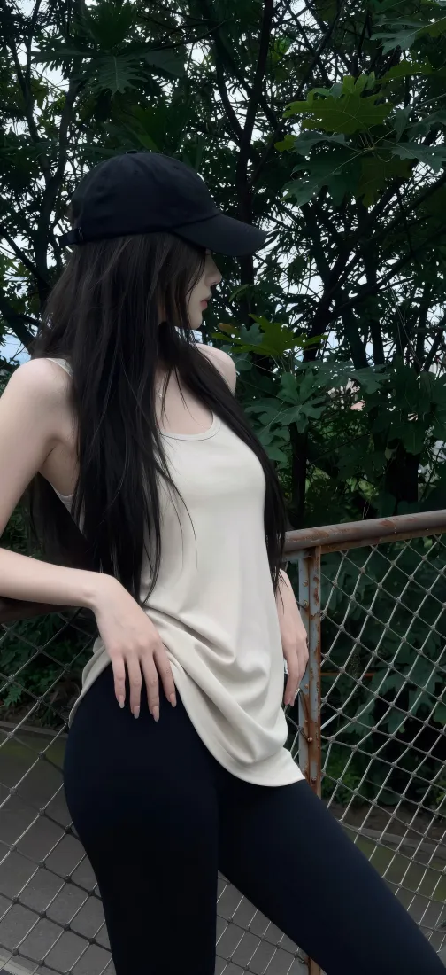 户外美女手机壁纸|棒球帽穿搭背景图片 - 休闲随拍「哲风壁纸」 户外美女手机壁纸|棒球帽穿搭背景图片 - 休闲随拍「哲风壁纸」