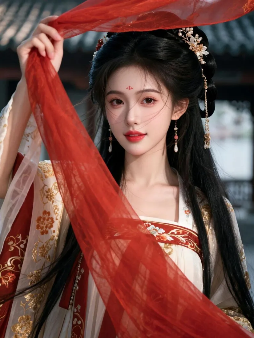 古风汉服美女手机壁纸|红纱半遮背景图片 - 花钿红妆「哲风壁纸」 古风汉服美女手机壁纸|红纱半遮背景图片 - 花钿红妆「哲风壁纸」
