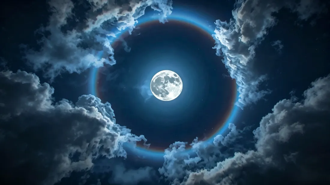 3k月华壁纸|夜空背景图片 - 满月云层环绕「哲风壁纸」 3k月华壁纸|夜空背景图片 - 满月云层环绕「哲风壁纸」