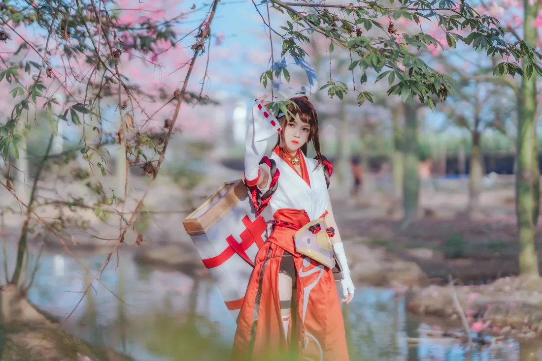 8k伽罗花见巫女壁纸|樱花水岸背景图片 - 桜桃喵cos「哲风壁纸」 8k伽罗花见巫女壁纸|樱花水岸背景图片 - 桜桃喵cos「哲风壁纸」