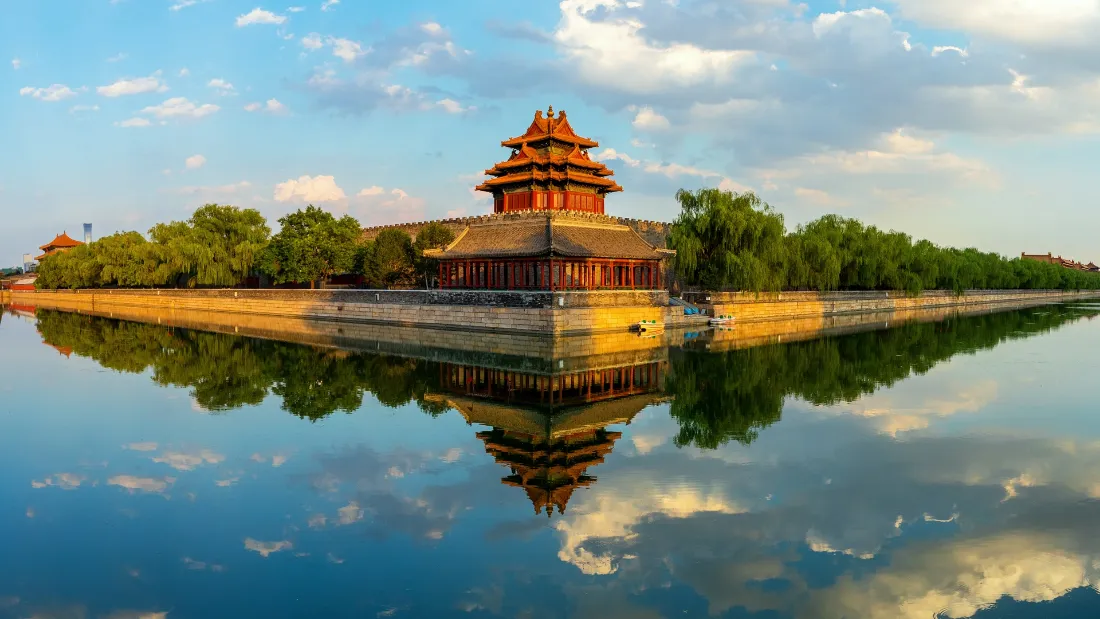 2k紫禁城角楼壁纸|蓝天白云背景图片 - 护城河水景古建「哲风壁纸」 2k紫禁城角楼壁纸|蓝天白云背景图片 - 护城河水景古建「哲风壁纸」
