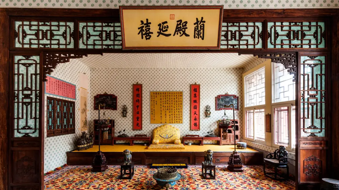 2k紫禁城寿康宫壁纸｜兰殿延禧内景 - 清代宫殿陈设「哲风壁纸」