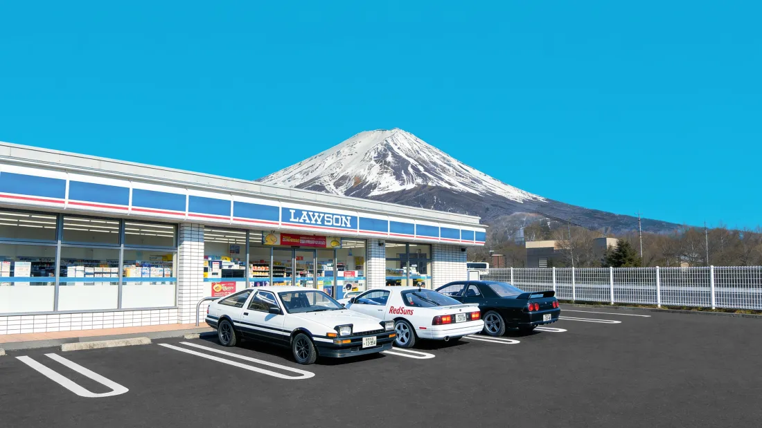 5k丰田AE86壁纸|富士山罗森背景图片 - JDM跑车停车场晴天「哲风壁纸」 5k丰田AE86壁纸|富士山罗森背景图片 - JDM跑车停车场晴天「哲风壁纸」
