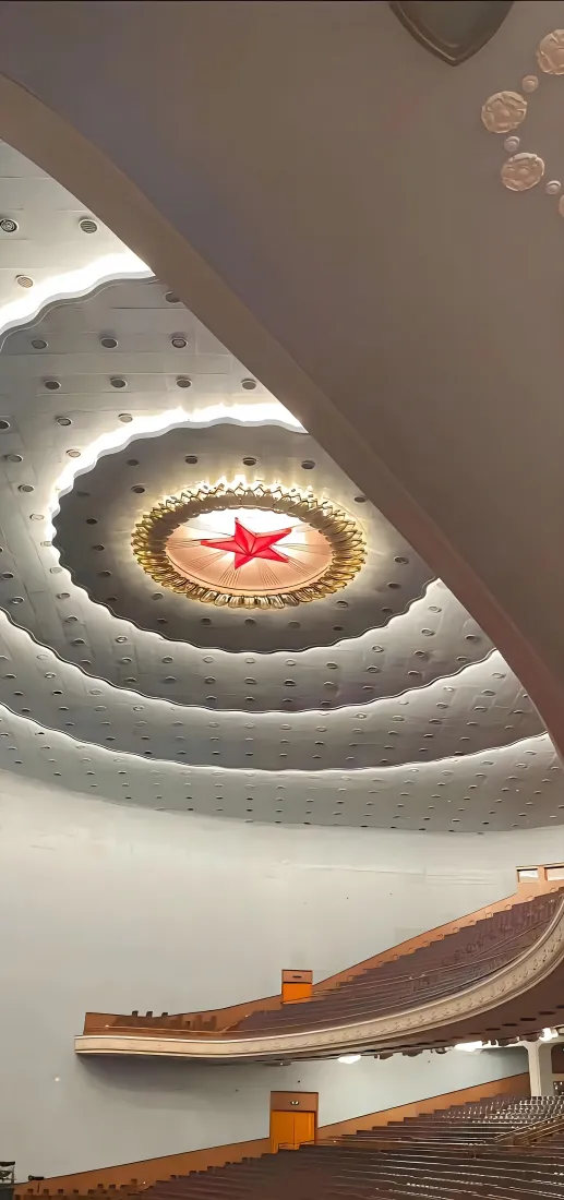 红色五角星穹顶|爱国主题背景图片 - 场馆阶梯「哲风壁纸」 红色五角星穹顶|爱国主题背景图片 - 场馆阶梯「哲风壁纸」