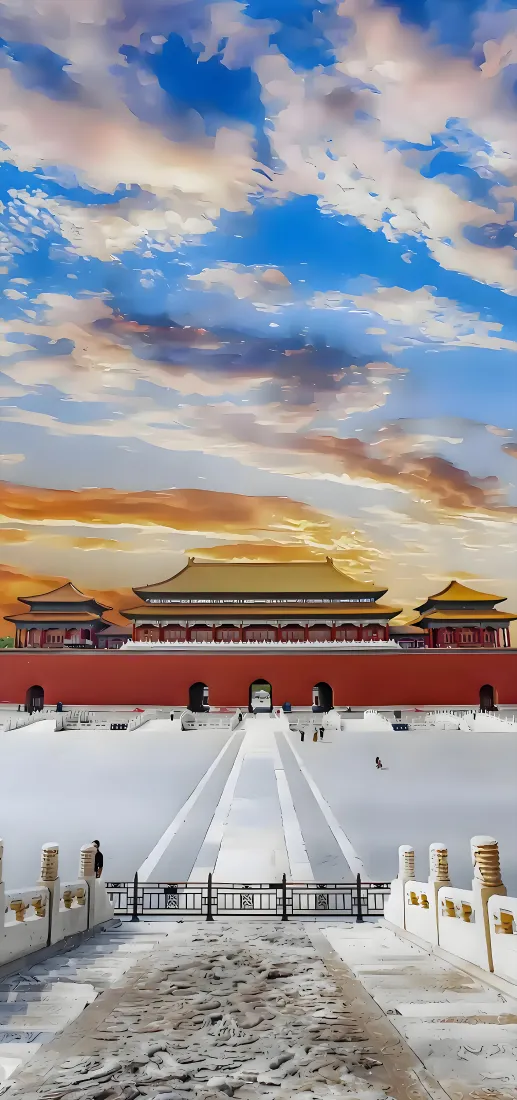 天安门手机壁纸|雪后晴空背景图片 - 古都地标「哲风壁纸」 天安门手机壁纸|雪后晴空背景图片 - 古都地标「哲风壁纸」