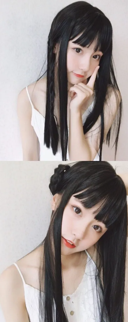 4k长发壁纸 - 少女 - 清纯 - 女生「哲风壁纸」