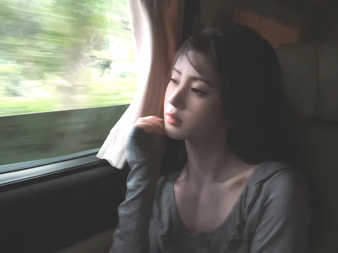 2k鞠婧祎壁纸|车内侧脸背景图片 - 清冷氛围感靠窗随拍「哲风壁纸」 2k鞠婧祎壁纸|车内侧脸背景图片 - 清冷氛围感靠窗随拍「哲风壁纸」