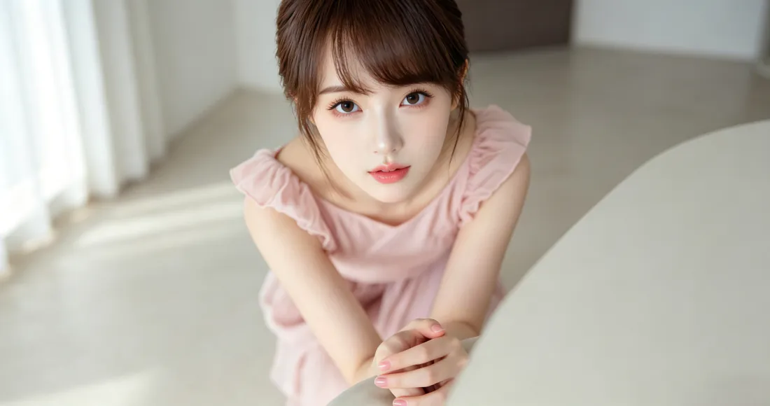 3k清纯粉裙少女壁纸|室内柔光背景图片 - 甜美居家写真「哲风壁纸」 3k清纯粉裙少女壁纸|室内柔光背景图片 - 甜美居家写真「哲风壁纸」