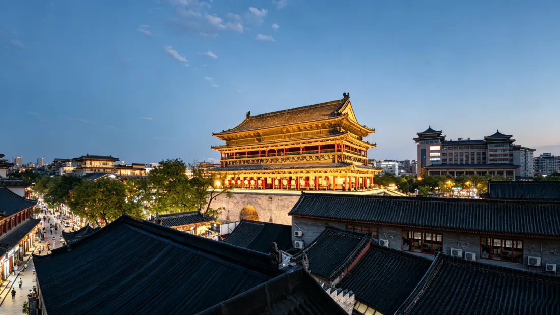 3k永宁门壁纸|西安城墙夜景背景图片 - 古城楼灯火「哲风壁纸」 3k永宁门壁纸|西安城墙夜景背景图片 - 古城楼灯火「哲风壁纸」