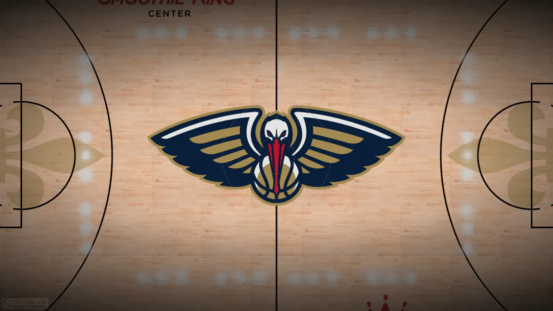 4k新奥尔良鹈鹕队徽壁纸|篮球场背景图片 - NBA队标「哲风壁纸」 4k新奥尔良鹈鹕队徽壁纸|篮球场背景图片 - NBA队标「哲风壁纸」