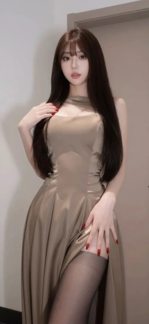 长裙美女手机壁纸|室内人像背景图片 - 黑长直御姐风「哲风壁纸」 长裙美女手机壁纸|室内人像背景图片 - 黑长直御姐风「哲风壁纸」