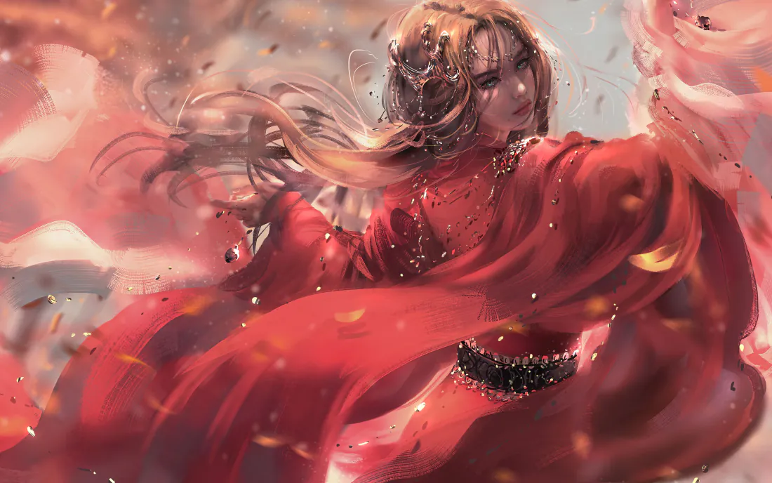 3k红衣古风少女|二次元电脑壁纸背景图片 - 飘带火星「哲风壁纸」 3k红衣古风少女|二次元电脑壁纸背景图片 - 飘带火星「哲风壁纸」