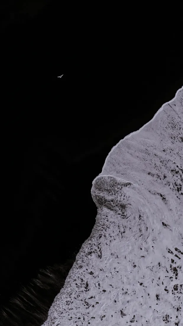 雪山夜景手机壁纸|夜空背景图片 - 孤峰飞鸟黑白风景「哲风壁纸」 雪山夜景手机壁纸|夜空背景图片 - 孤峰飞鸟黑白风景「哲风壁纸」