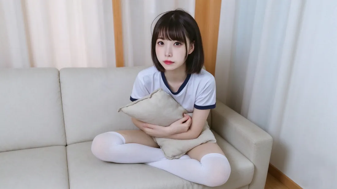 2k壁纸|许岚LAN白丝体操服居家沙发写真背景图片「哲风壁纸」 2k壁纸|许岚LAN白丝体操服居家沙发写真背景图片「哲风壁纸」