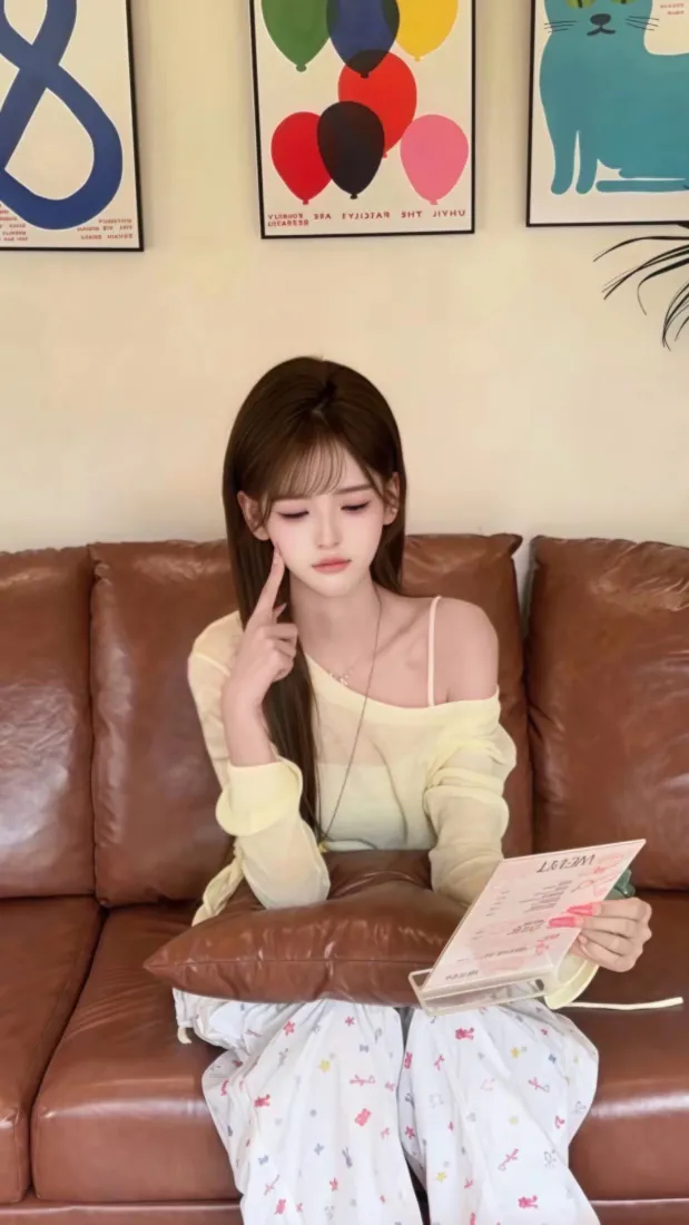 手机壁纸|居家阅读少女 - 温柔慵懒治愈写真背景图片「哲风壁纸」 手机壁纸|居家阅读少女 - 温柔慵懒治愈写真背景图片「哲风壁纸」