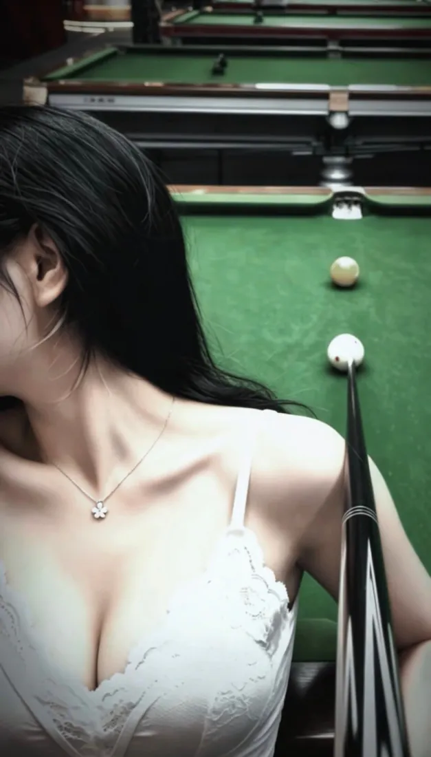 手机壁纸|台球厅白衣美女背景图片 - 性感写真「哲风壁纸」 手机壁纸|台球厅白衣美女背景图片 - 性感写真「哲风壁纸」