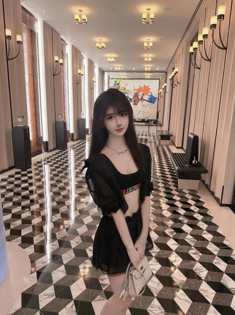 手机壁纸|黑衣齐刘海长发美女 高级酒店走廊氛围感写真背景图片「哲风壁纸」 手机壁纸|黑衣齐刘海长发美女 高级酒店走廊氛围感写真背景图片「哲风壁纸」
