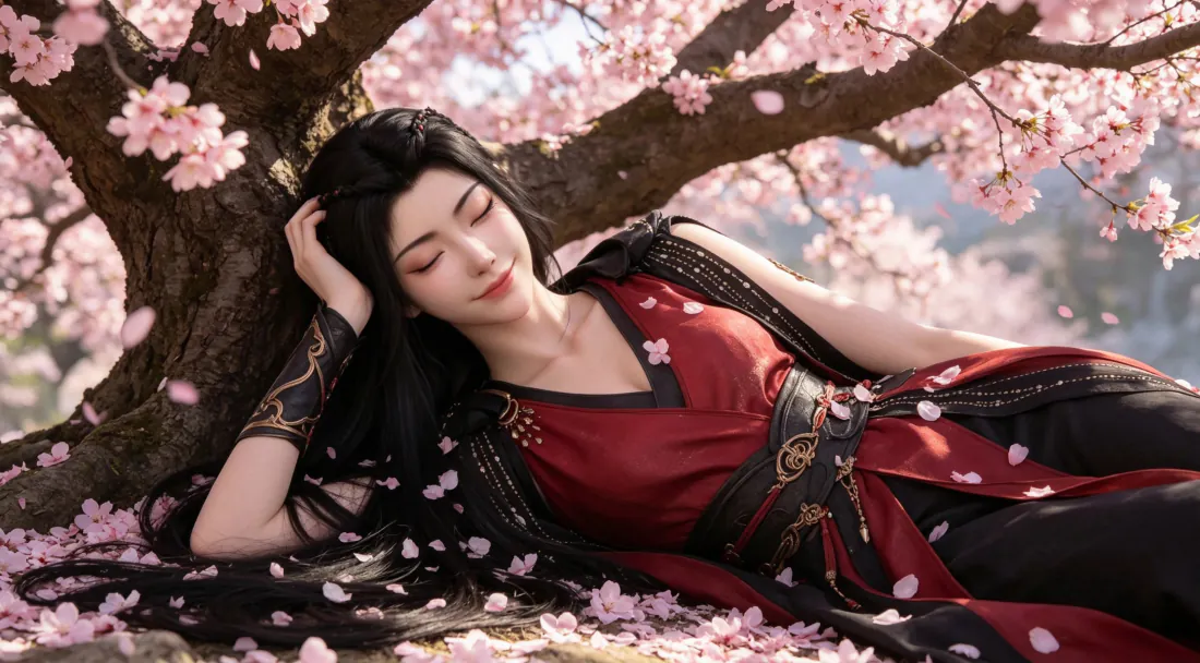 3k壁纸|凡人修仙传元瑶 樱花树下红衣古风美人 - 国漫3D「哲风壁纸」 3k壁纸|凡人修仙传元瑶 樱花树下红衣古风美人 - 国漫3D「哲风壁纸」