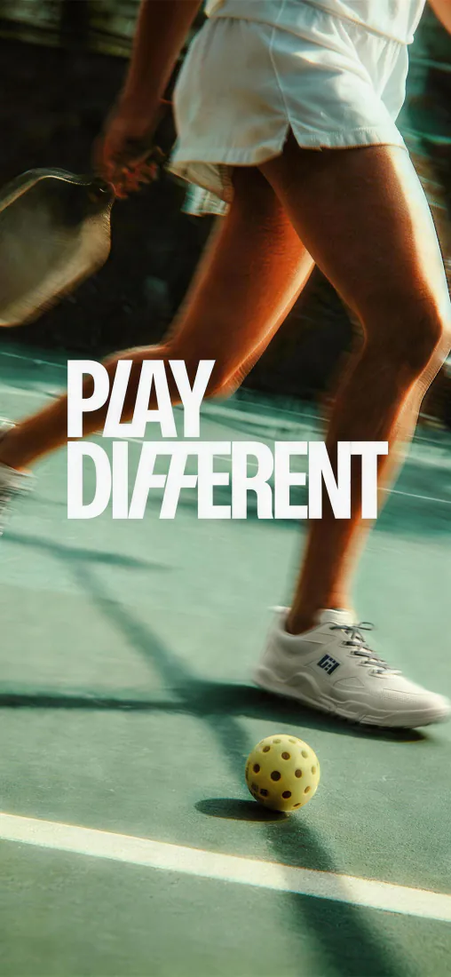 匹克球运动｜球场运动装备 PLAY DIFFERENT - 体育主题「哲风壁纸」