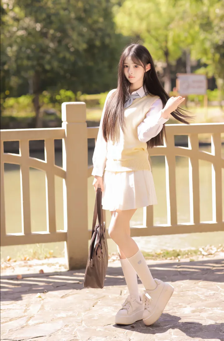 校园风长发少女手机壁纸|晴日暖光公园背景图片 - 清新氛围感写真「哲风壁纸」 校园风长发少女手机壁纸|晴日暖光公园背景图片 - 清新氛围感写真「哲风壁纸」