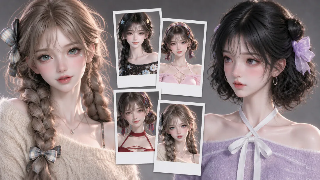 2k美女壁纸|双生少女拍立得合影背景图片 - 柔美梦幻「哲风壁纸」 2k美女壁纸|双生少女拍立得合影背景图片 - 柔美梦幻「哲风壁纸」